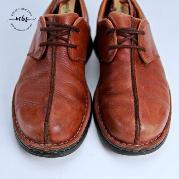 UGG 5527 Split Toe Leather Oxford Dress Shoes‎ Brown Men 8 main image 11